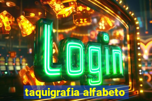 taquigrafia alfabeto